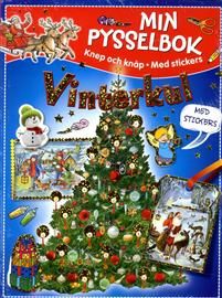 Min pysselbok : vinterkul knep och knåp Med stickers