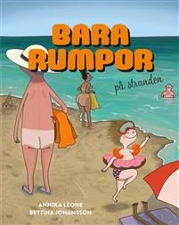 Bara rumpor på stranden