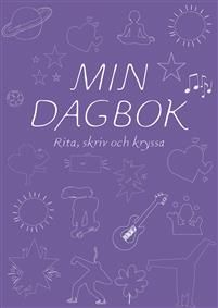 Min dagbok : rita, skriv och kryssa (lila)