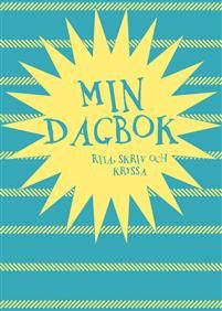 Min dagbok : rita, skriv och kryssa (blå)