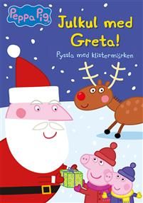 Julkul med Greta! : pyssla med klistermärken