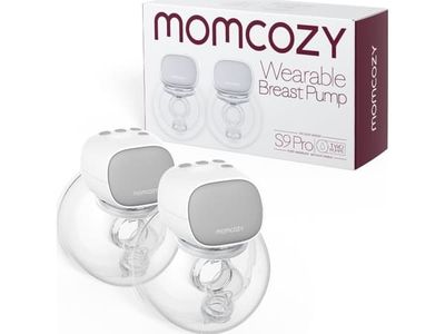 MOMCOZY dobbel trådløs brystpumpe S9 PRO
