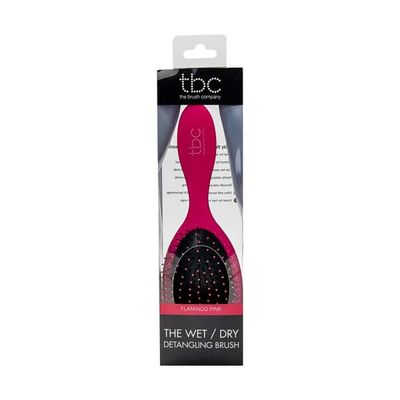 TBC® The Wet & Dry Brush hårbørste - Rosa