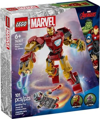 LEGO 76307 Iron Man-robot mot Ultron