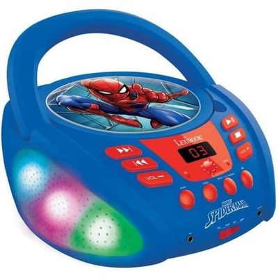 Spider-Man Bluetooth CD-spelare med ljuseffekter