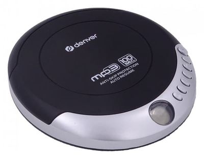 Denver DMP-391 - Discman - CD, MP3, jossa iskunvaimennustoiminto ja bassonkorostus