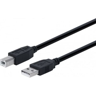 Fuj:tech USB-A - USB-B kaapeli, 5m