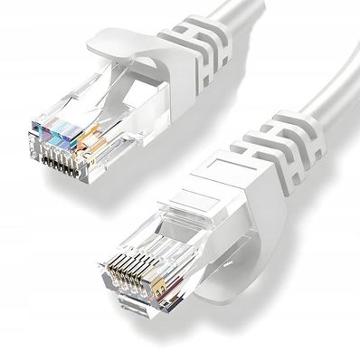 Kabel ETHERNET KABEL Patchkabel U/UTP 5e RJ45 / RJ45 10 m vit INTERNET