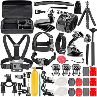50-i-1 Action Camera Accessory Kit kompatibel med GoPro