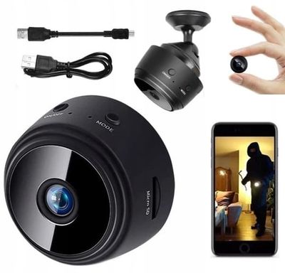 MINI SPY CAMERA FULL HD IR WIFI DETEKTION