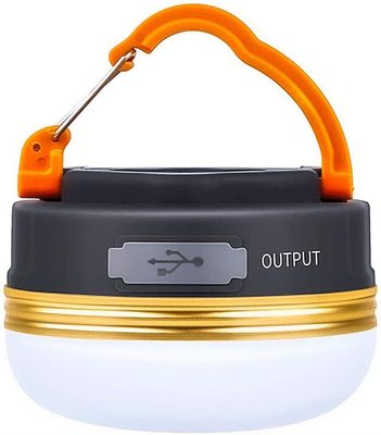 OBOSOE genopladelig LED campinglanterne – 4 lystilstande og powerbank | Magnetisk beslag, IPX4 vandafvisende | Til camping, nødsituationer og udendørs