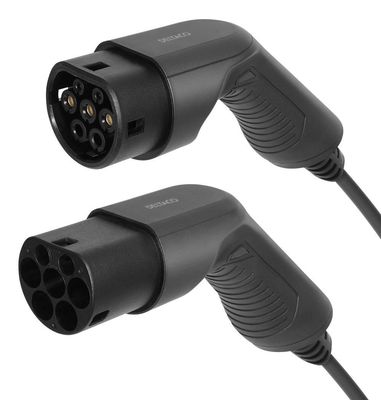 DELTACO e-Charge ladekabel for elbil type 2 plugg - 16A - 3,6 kW - 3 meter