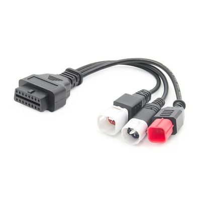 ODBII Adapter - Honda / Yamaha 3i1 OBDII Hunn til 3 Pin+4 Pin+6 Pin