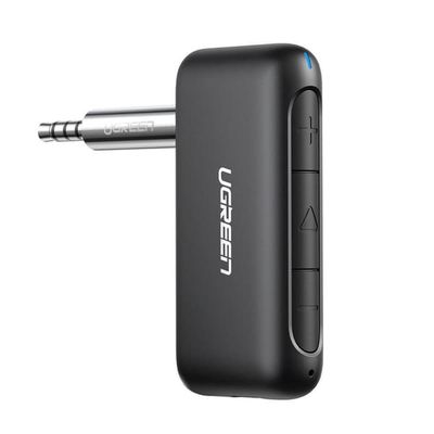 Audio lydmodtager til bil Bluetooth 5.0 AUX mini jack sort