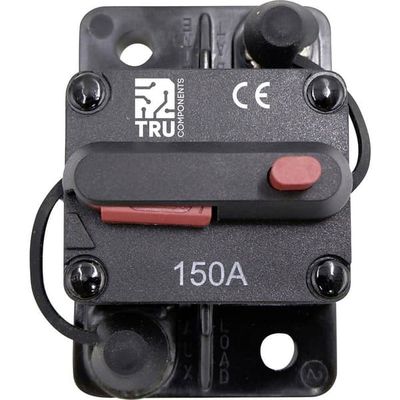 TRU COMPONENTS TC-13596604 Automatsäkring 150 A Svart 1 st