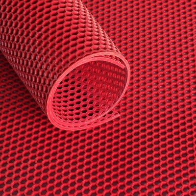 Ultra Grip gittermåtte med honeycomb struktur 120 cm - Pr. lineær meter - Rød