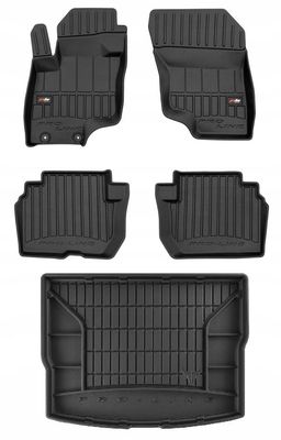 SET 3D gummimattor Mitsubishi Eclipse Cross PHEV från 2017
