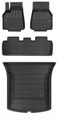 SET 3D gummimattor Tesla Model Y från 2020- g tb