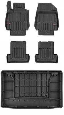 SET 3D gummimattor Renault Clio 3 HB 2005-2012