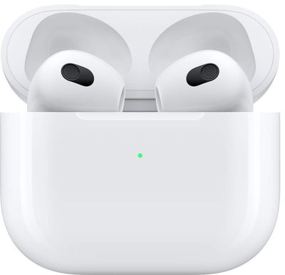 Apple AirPods (3rd Generation) Wireless In-ear med MagSafe trådlöst laddningsetui - 2021