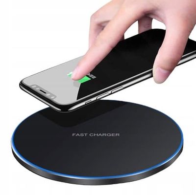 30W HURTIG INDUKTIV OPLADDER TIL ALLE TELEFONER + USB-C QI-KABEL