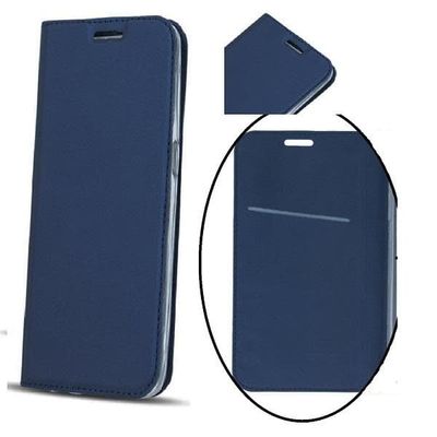iPhone 7 / 8 - Smart Premium Flip Case Mobilplånbok - Mörkblå