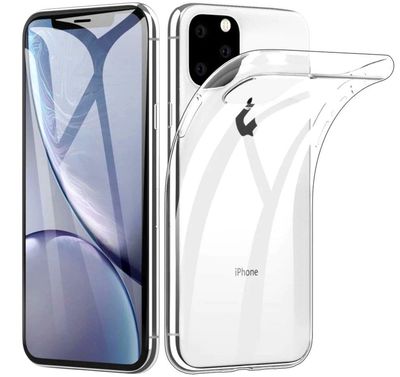 iPhone 11 Pro Max Genomskinligt Mjukt TPU Skal