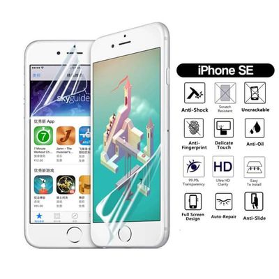 Omfattende iPhone 6/7/8/Se skjermbeskytter NanoEdge beskyttelsesplastikk