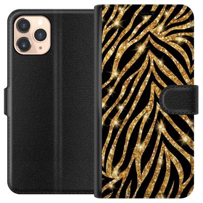 Apple iPhone 11 Pro Lommeboketui Gull & Glitter