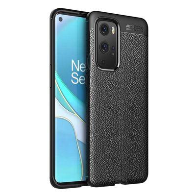 OnePlus 9 Pro TPU-deksel Litchi Grain
