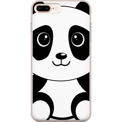 Apple iPhone 8 Plus Kuori / Matkapuhelimen kuori - Panda