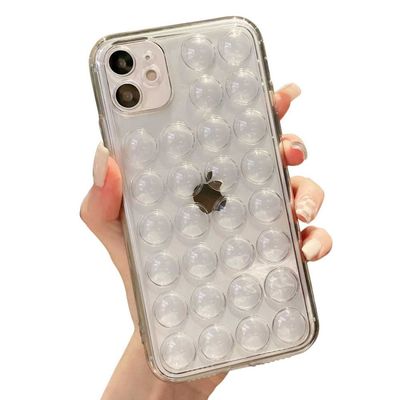 Ohut iPhone 12 Translucent Mobile Shell Transparent Fidget Pop It