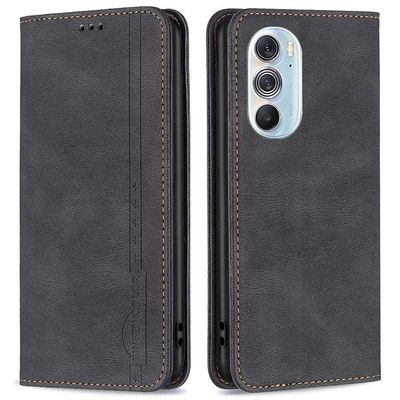 Motorola Edge 30 Pro Lommebok-deksel - Svart