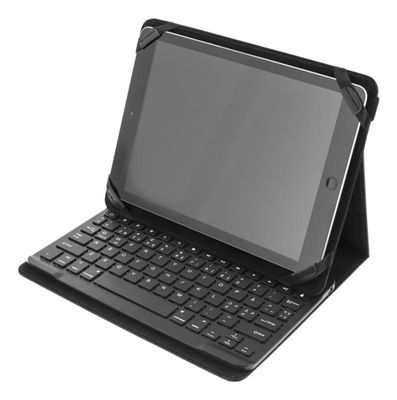 DELTACO Etui og Bluetooth-tastatur for 10" nettbrett, svart (TB-137)