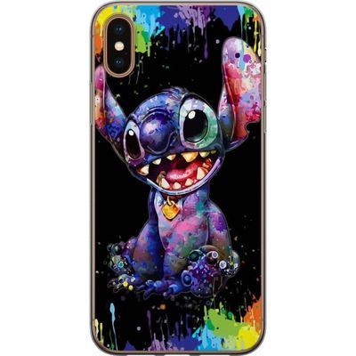 Apple iPhone XS Läpinäkyvä kuori Lilo ja Stitch
