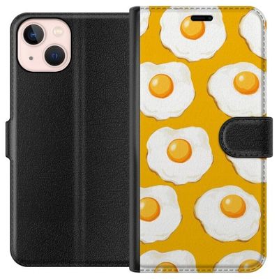 Lommeboketui til Apple iPhone 13 mini med Stekt egg motiv