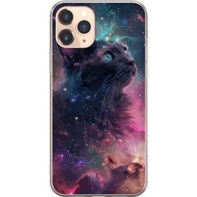 Apple iPhone 11 Pro Gjennomsiktig deksel Katten i Galaksen
