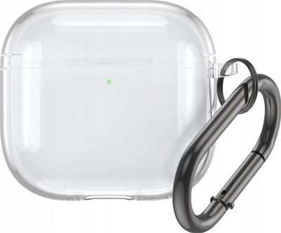 Hurtel Color Ultra Airpods case - AirPods 4 clear