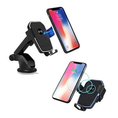 Trådløs mobillader med mobilholder for bil Qi Car Charger