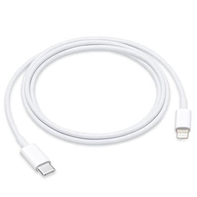 2-Pak iPhone Oplader USB-C til Lightning Kabel - 2 Meter (iPhone/AirPods Opladningskabel) HVID