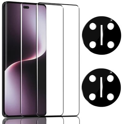 2-Pack Honer Magic 7 Lite Skærmbeskyttelse & 2-Pack linsebeskyttelse - Hærdet Glas 9H - Super kvalitet 3D