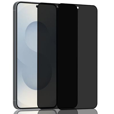 2-Pack Samsung S25 Edge Privacy Skærmbeskyttelse - Hærdet Glas 9H - Super kvalitet 3D