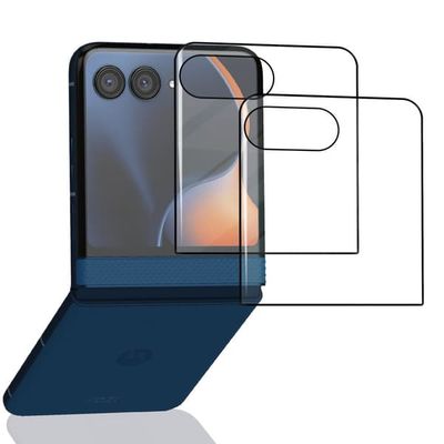 2-Pack Motorola Razr 60 (2025) Skærmbeskyttelse - Hærdet Glas 9H - Super kvalitet 3D