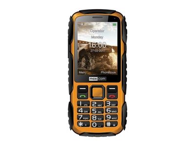 MaxCom MM920Y, Bar/Sperre, 7,11 cm (2.8"), 240 x 320 piksler, 2 MP, Bluetooth, Gult