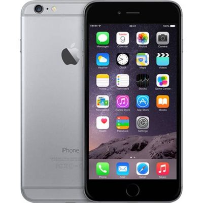 iPhone 6 128GB - 1 År Garanti Begagnad - Svart