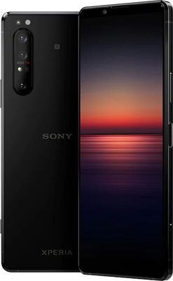 Sony Xperia 1 II XQ-AT51 256GB - 1 År Garanti Begagnad i Nyskick - Svart
