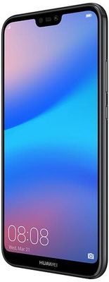 Huawei P20 Lite Dual SIM 64GB - 1 År Garanti Begagnad i Nyskick - Svart