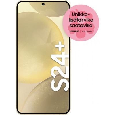 Samsung Galaxy S24+ 5G -telefon, 512/12 GB, Amber Yellow