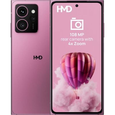 HMD Skyline 5G-telefon, 128/8 GB, rosa