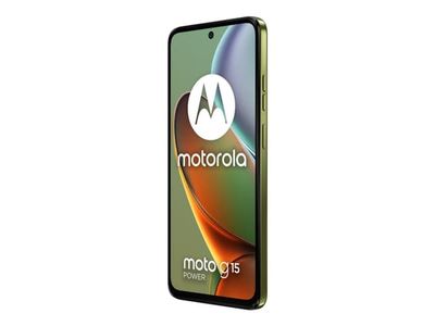 Motorola Moto G15 Power - 4G smarttelefon - dobbelt-SIM - RAM 8 GB / Internminne 256 GB - microSD slot - LCD-display - 6.72" - 2400 x 1080 piksler (6